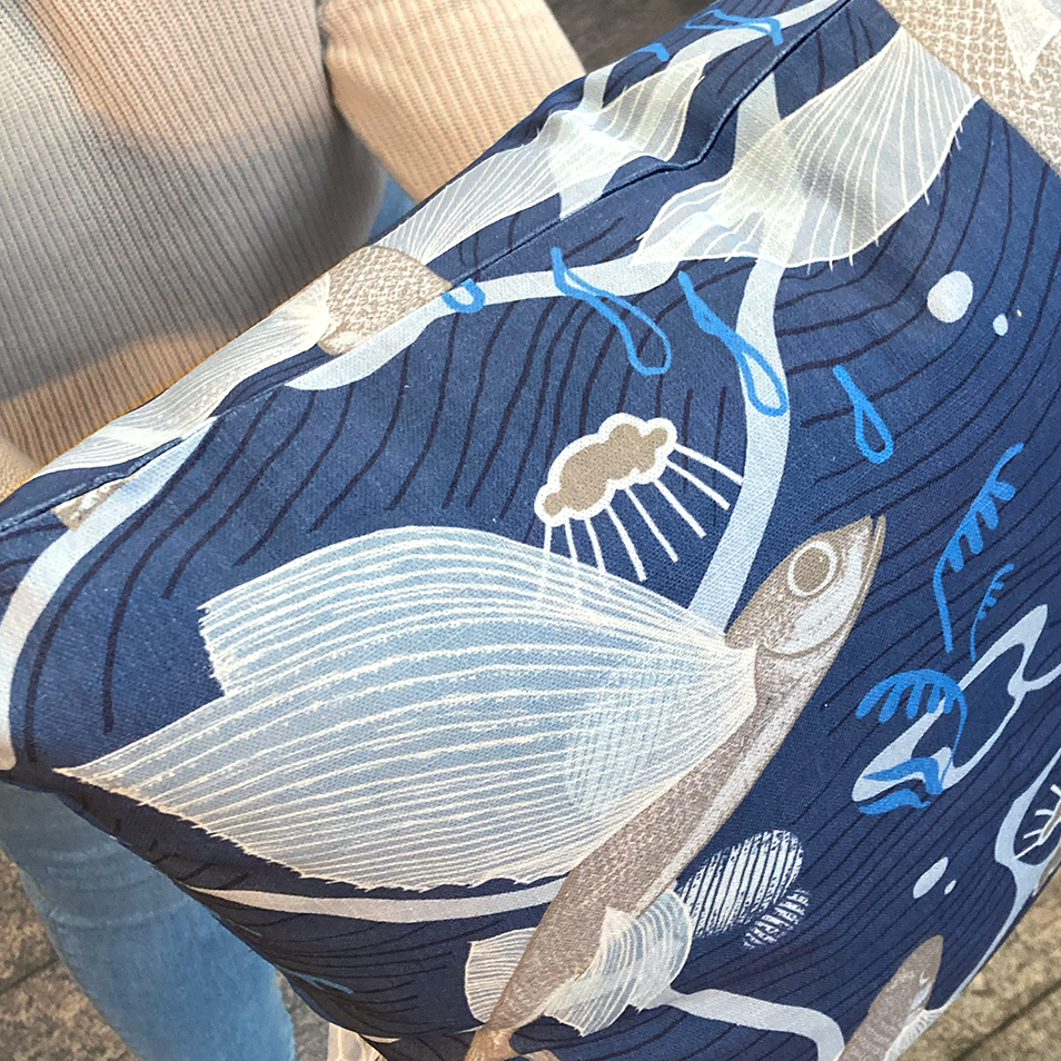 Flying Fish Kuddfodral 50x50 cm