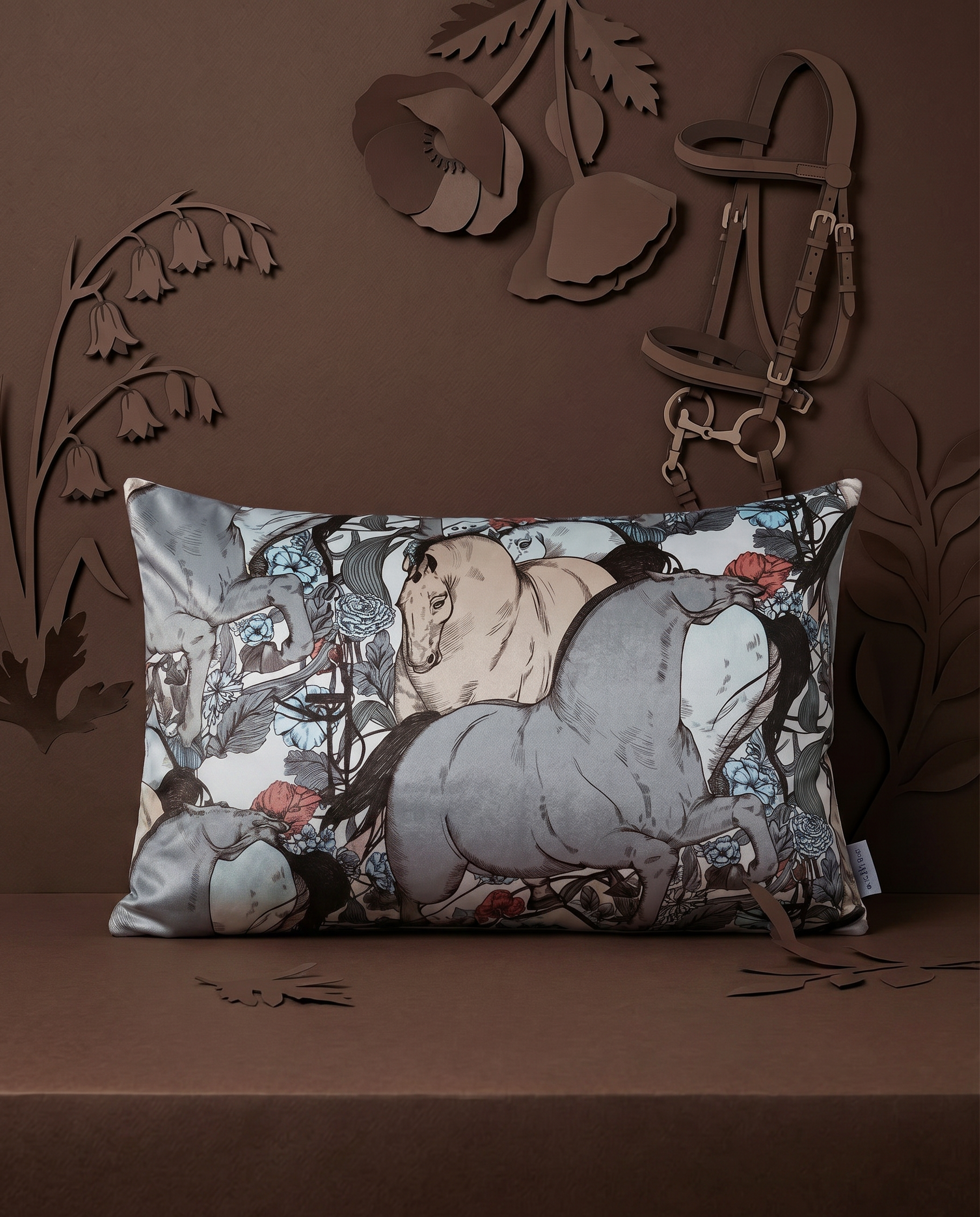 Horse Mess Kuddfodral 60x40 cm