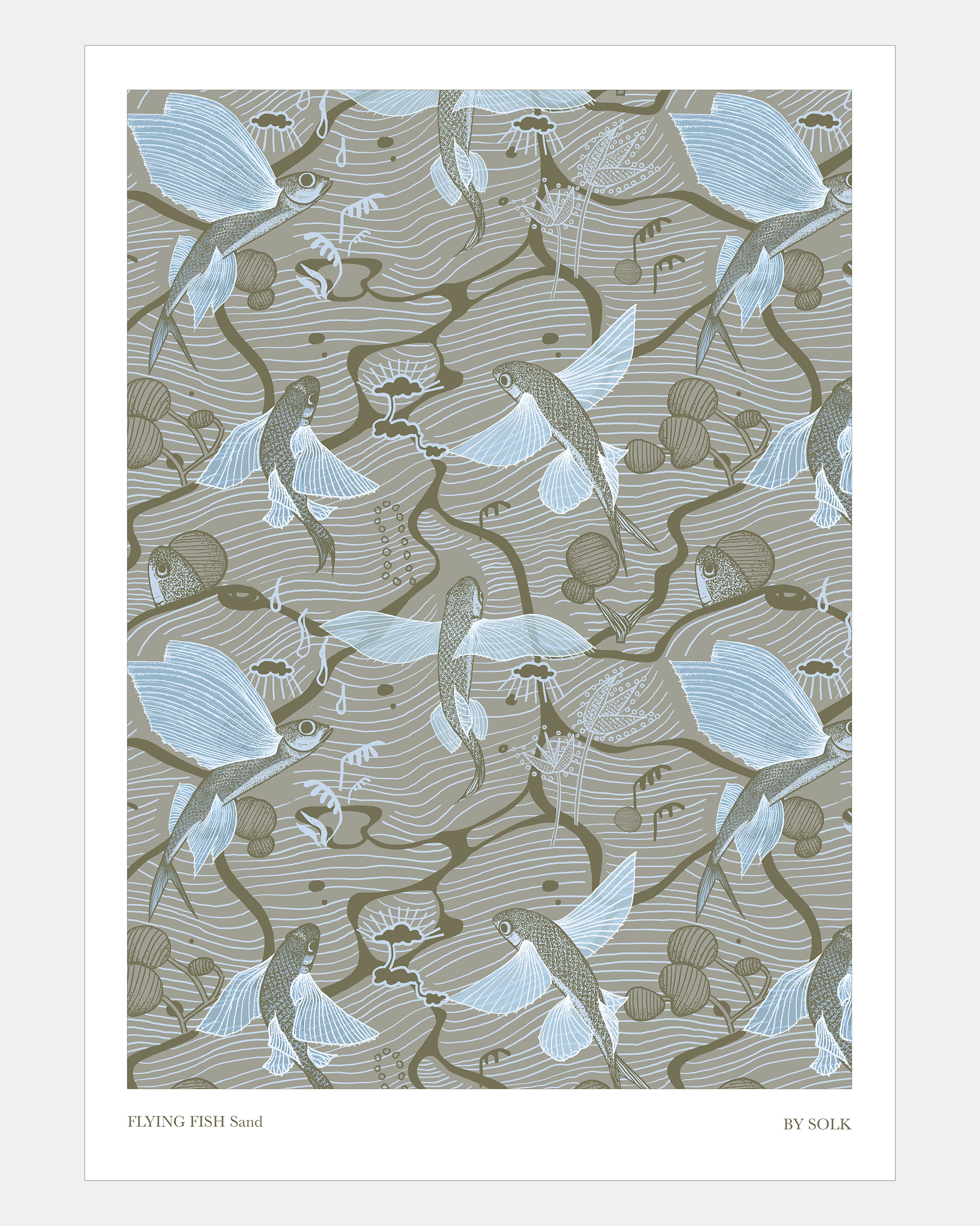 Flying Fish Poster