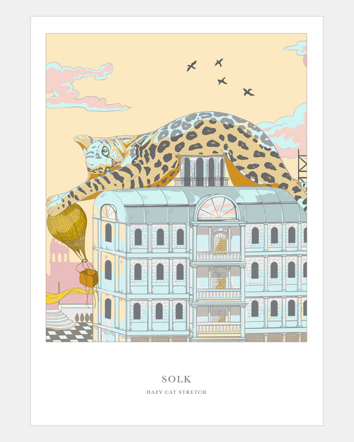 Cat Haze Poster