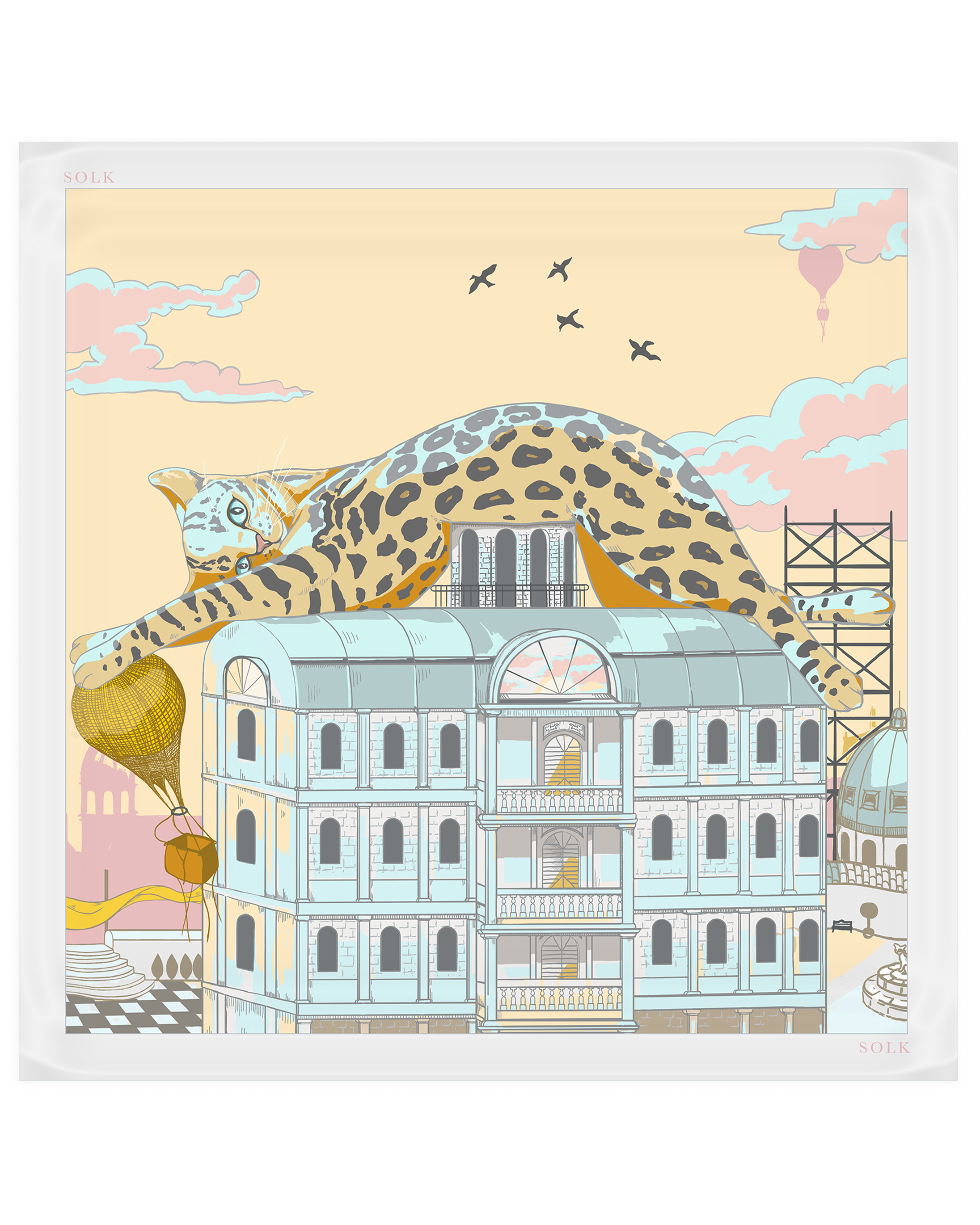 Cat Haze Scarf